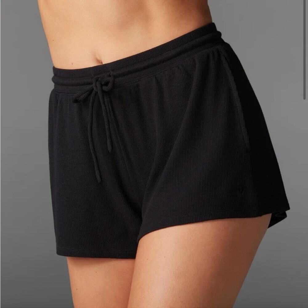 NWT Tavi Lounge Waffle Short 2" Inseam Ebony Black Size XS - Picture 3 of 9